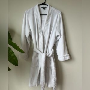 RALPH LAUREN white robe